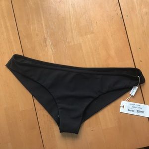 Black Frankie's bikini bottoms. NWT